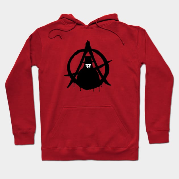 Anonymous Vendetta Anarchy Hoodie by hardwear